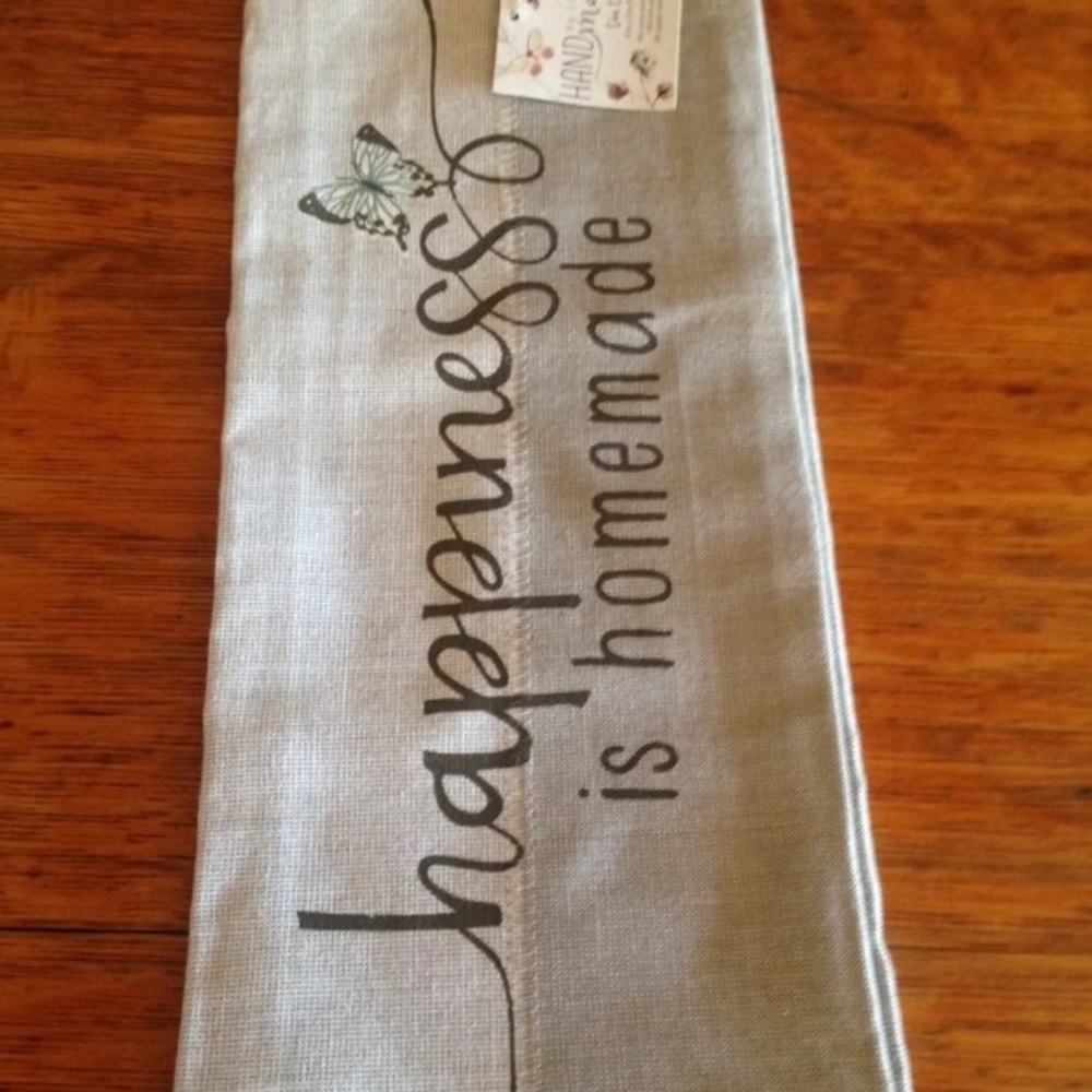 Happiness is Homemade Towel new